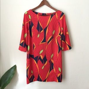 Zara Basic floral print dress